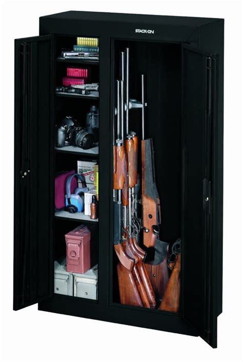 stack on fireproof gun cabinet